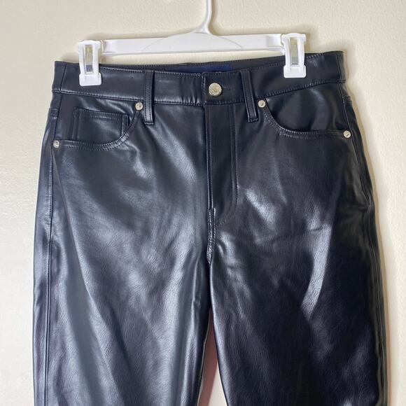 Veronica Beard Debbie High Rise Vegan Leather Pants - size 8/29‎ - Picture 4 of 7